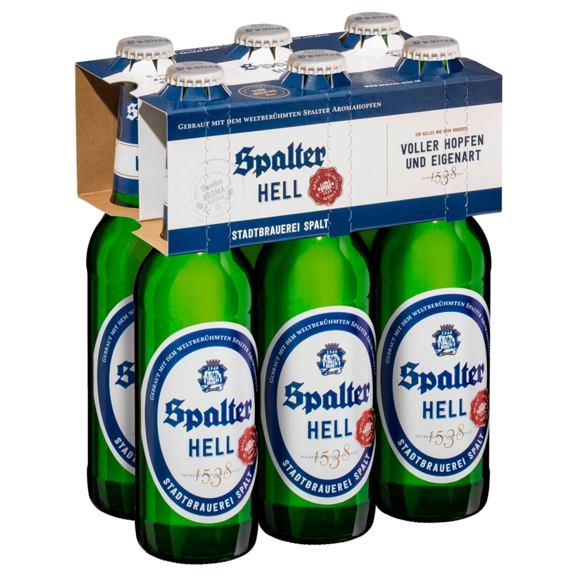 Spalter Hell 6x0,33l